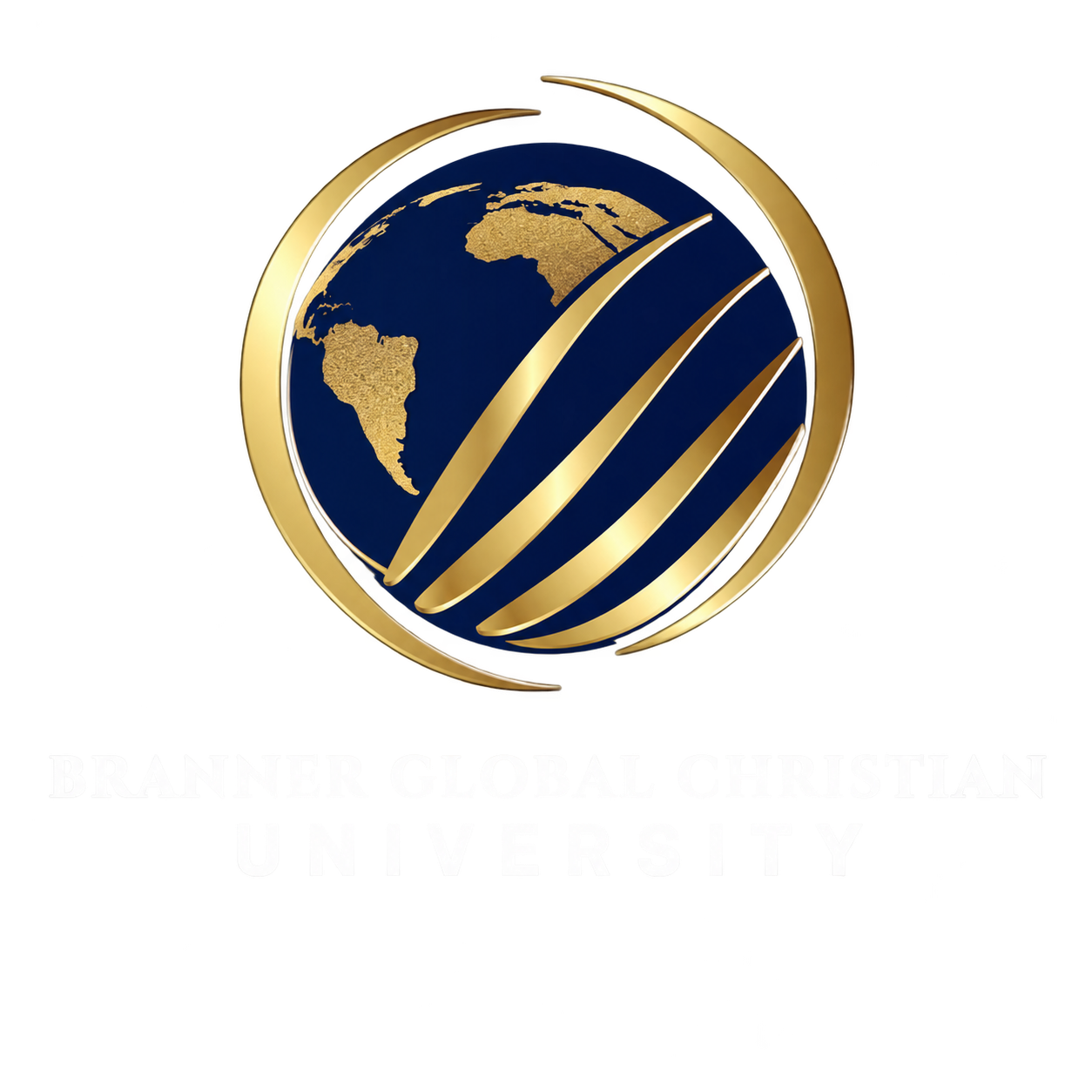 Logotipo oficial da Branner Global Christian University